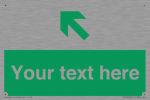 Custom Safe condition: Green Up left arrow